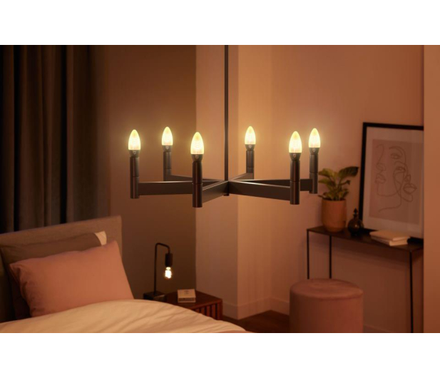 Philips Hue White Inteligentna Żarówka Filament C37 E14 - 678458 - zdjęcie 4